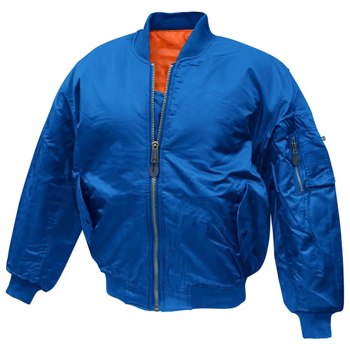 US Fliegerjacke MA1 royalblau