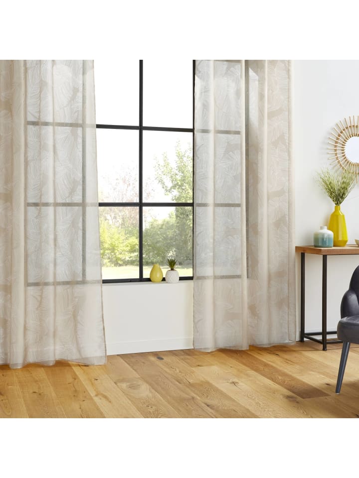 Atmosphera Créateur d'intérieur Gardine in beige günstig kaufen onesize