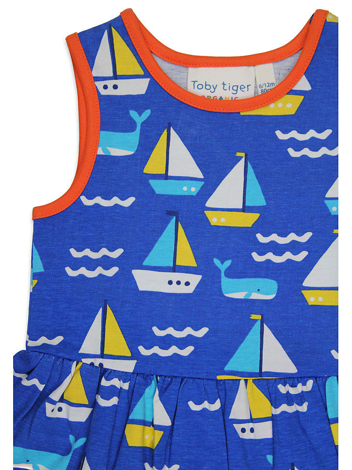 Toby Tiger Kleid in Blau günstig kaufen