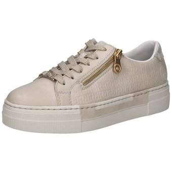 Rieker Plateau Sneaker in beige