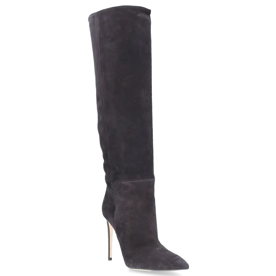 Paris Texas - Stiefel PX133 Veloursleder - schwarz