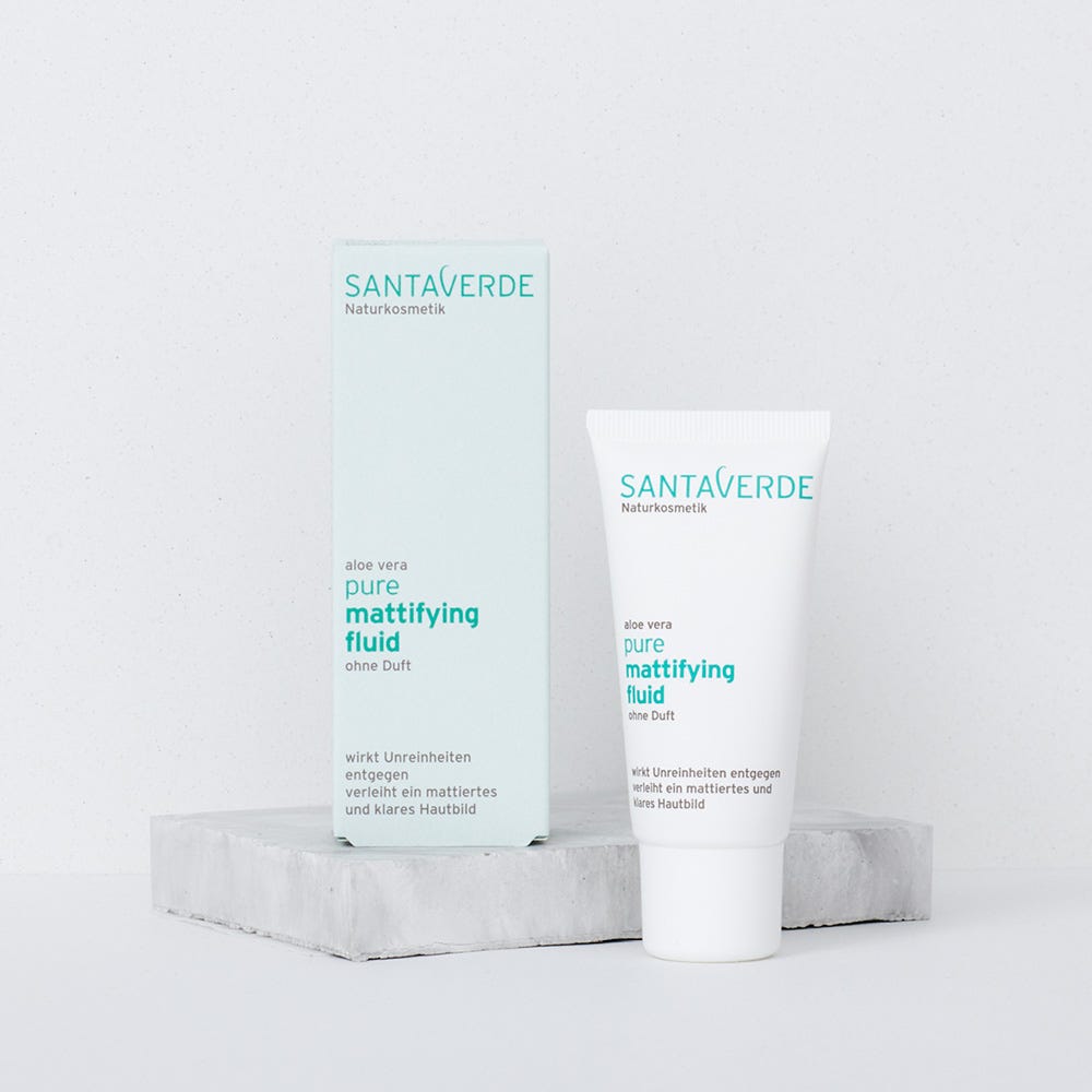 Santaverde pure Mattifying Fluid ohne Duft 30 ml