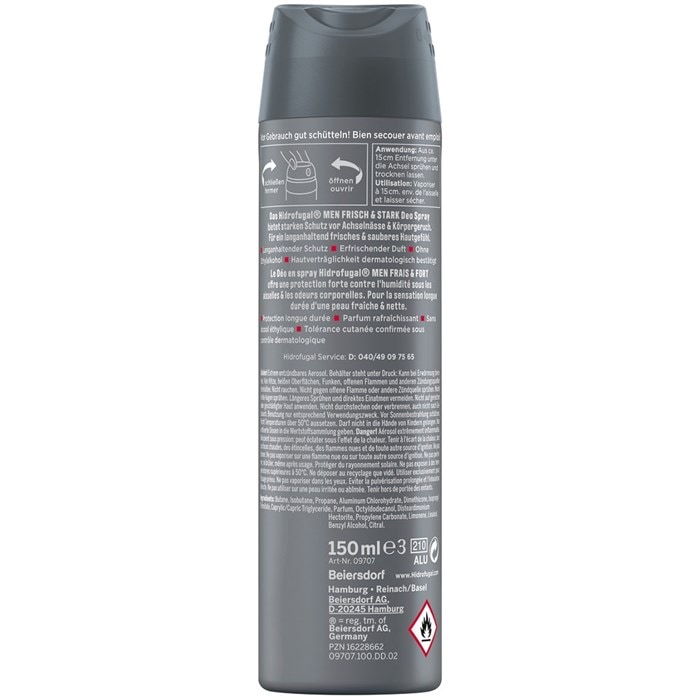 Men Frisch & Stark Anti-Transpirant Spray
