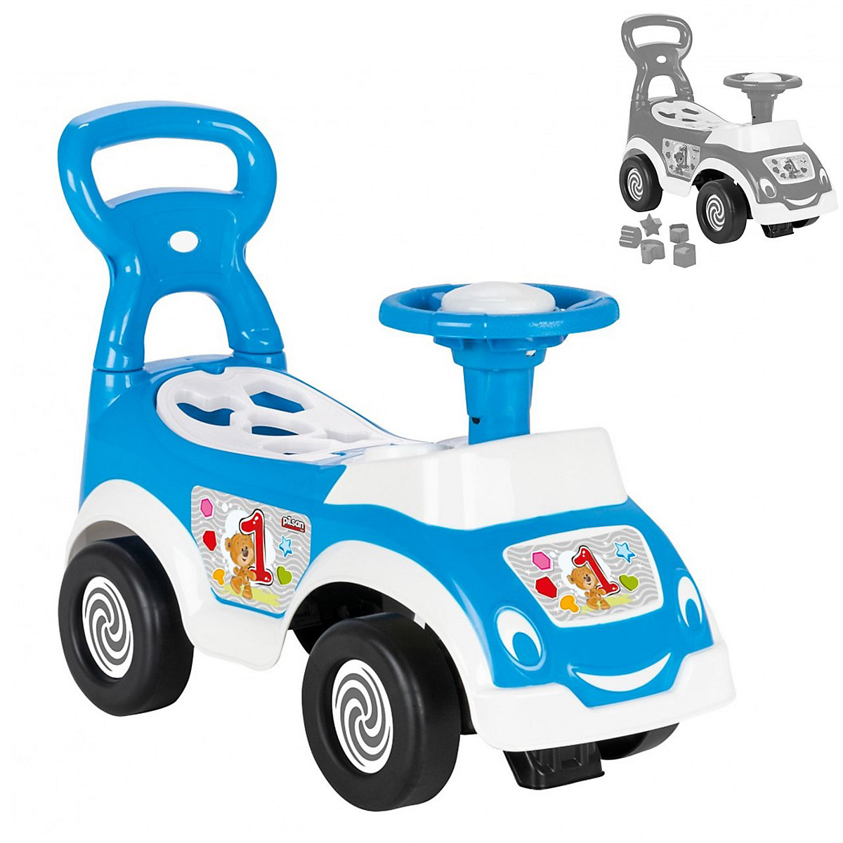 Kinder Rutschauto Sorter 07826 Kinderauto 5 Sortierformen Rutschautos