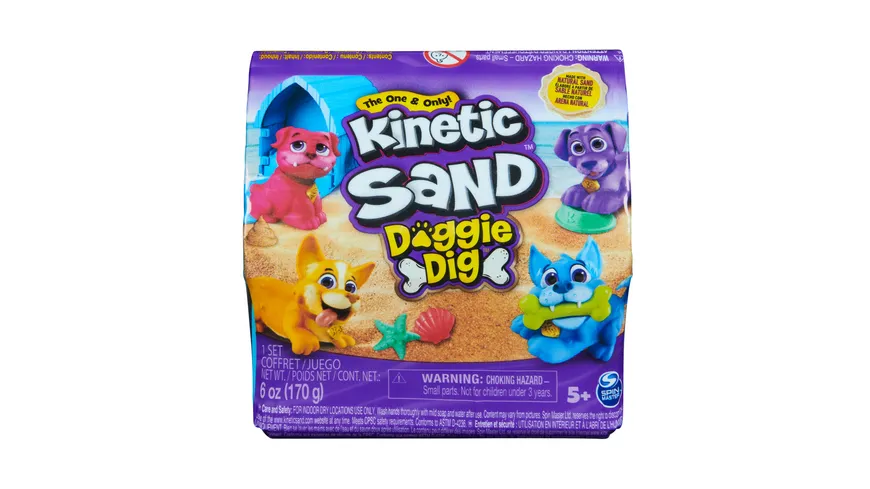 Kinetic Sand Hunde Häuschen