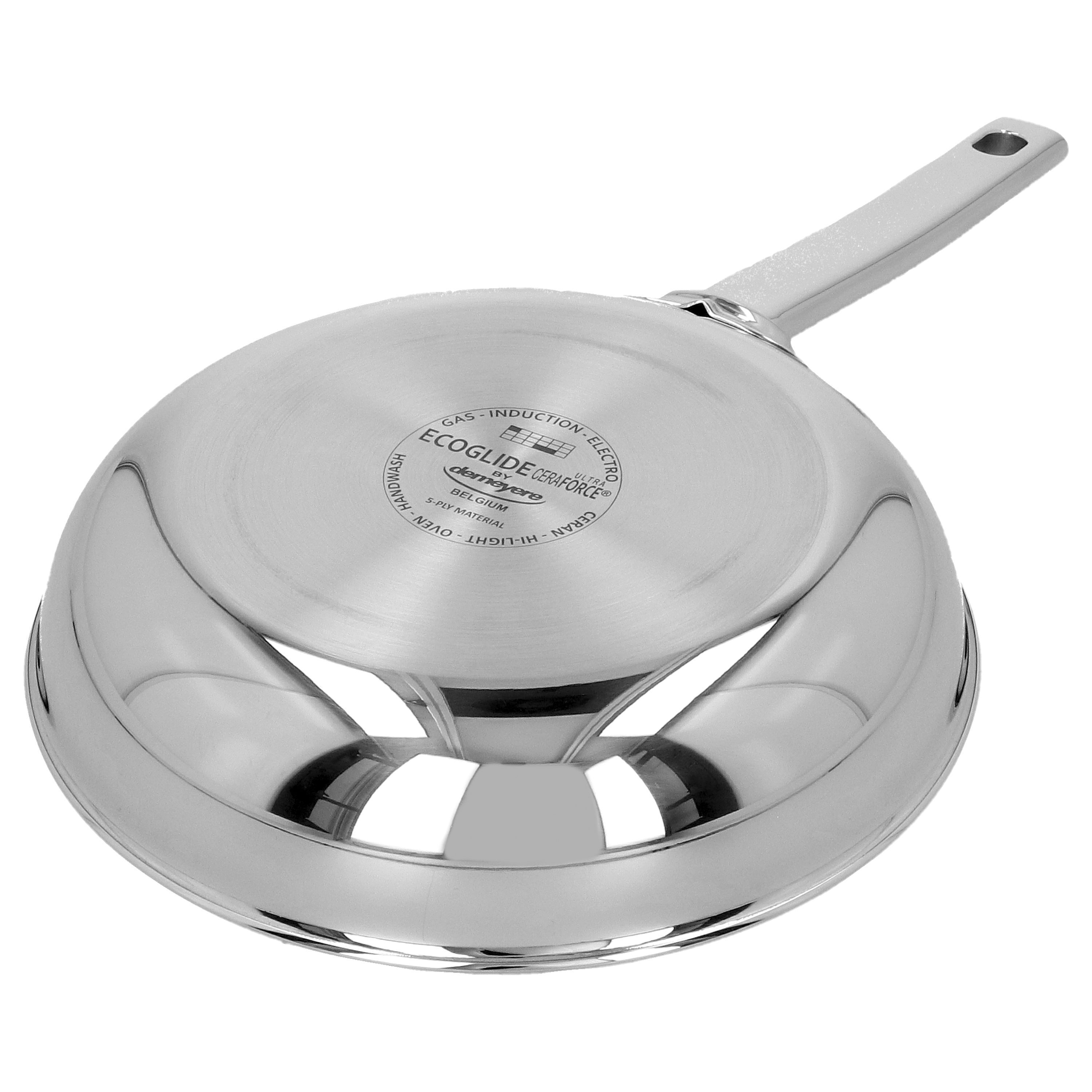 Bratpfanne 20 cm, 18/10 Edelstahl, Silber