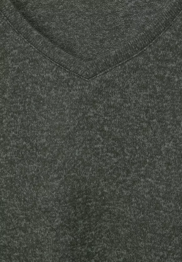 CECIL Shirt in Multicolour Melange