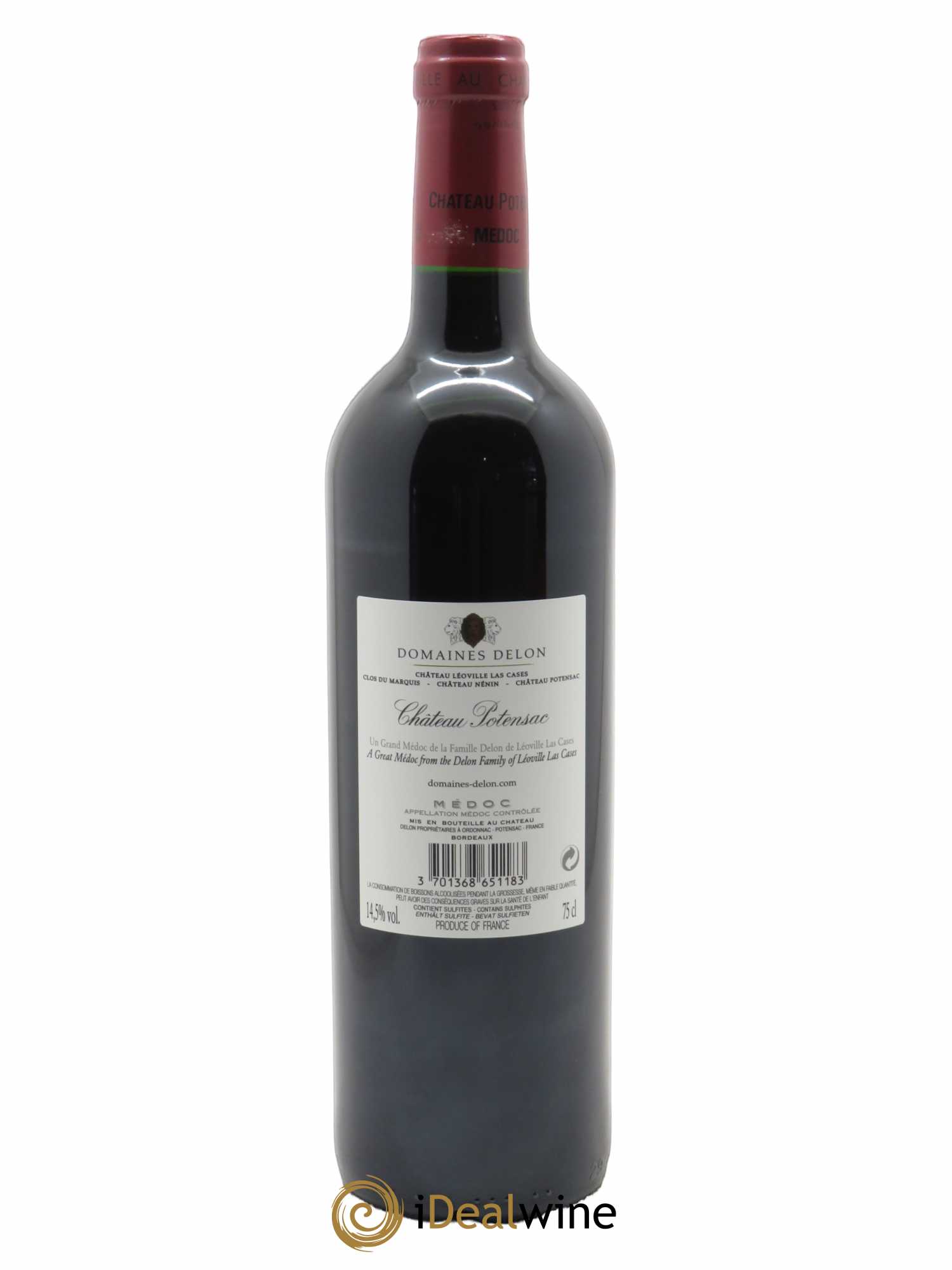 Château Potensac (CBO à partir de 6 bts) 2018 - Lot de 1 Bouteille