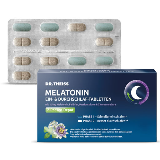 DR.THEISS Melatonin Ein- & Durchschlaf-Tabletten  30 St  Tabletten
