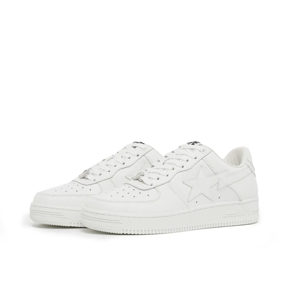 A Bathing Ape BAPE STA 9 L 001FWJ202006IIVY / weiss
