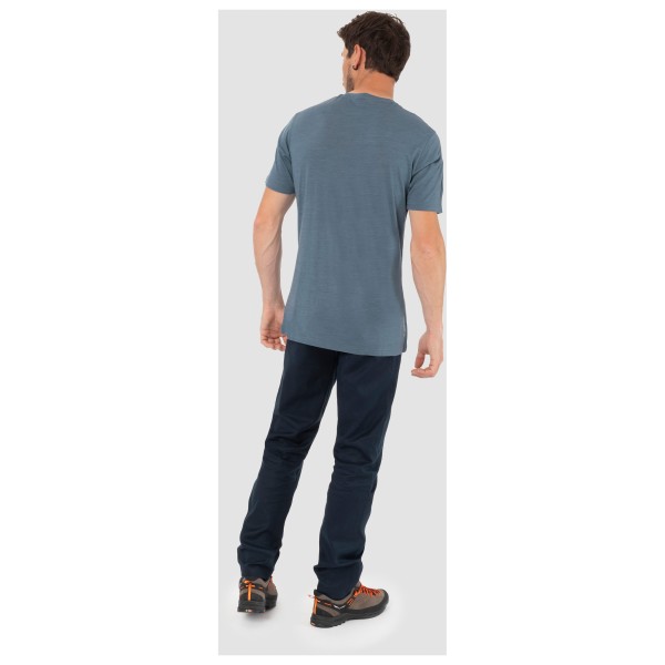 Salewa - Pure Eagle Sketch Merino T-Shirt - Merinoshirt