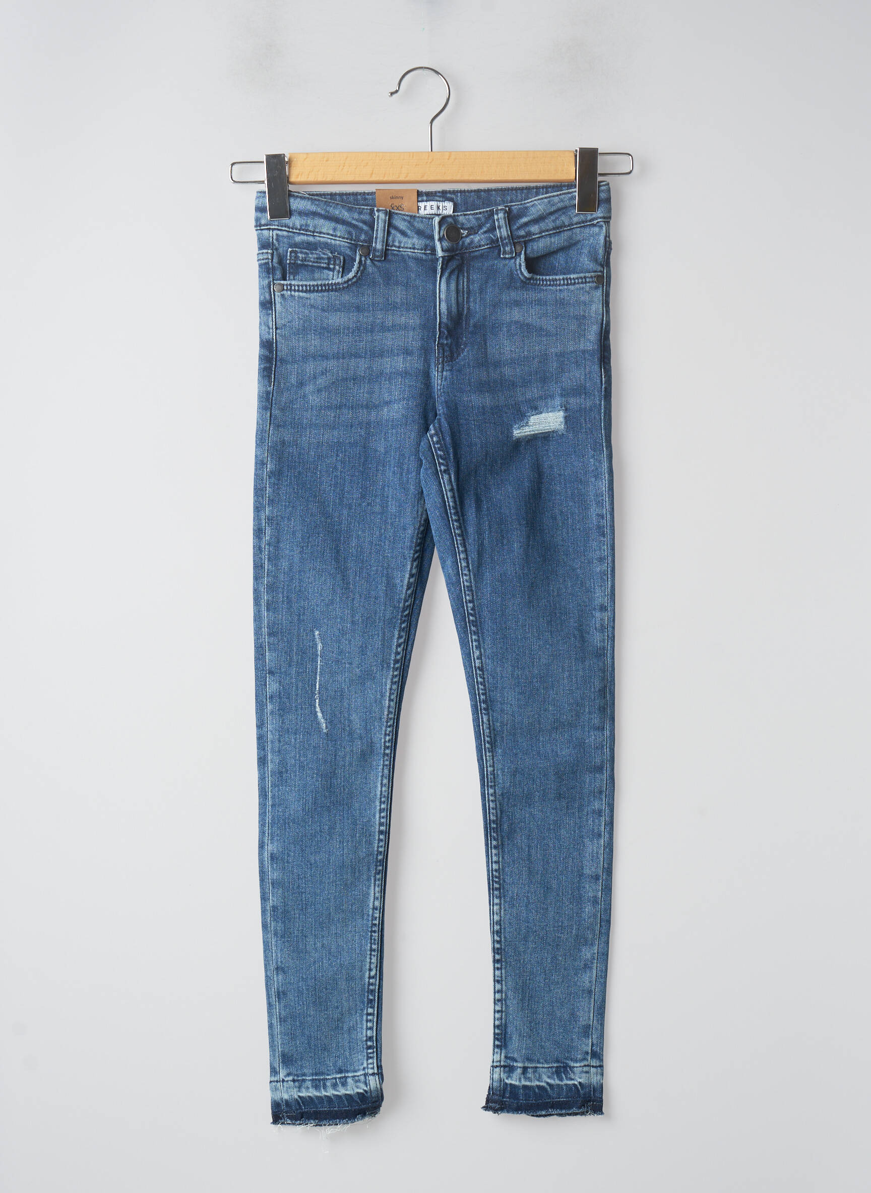 Creeks Jeans Skinny Fille couleur bleu
