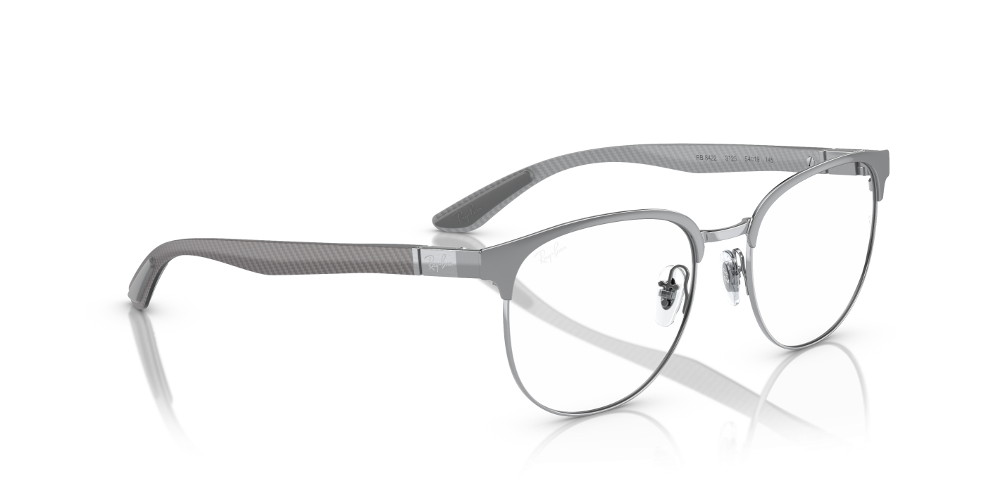 RB8422 OPTICS - Gri lucios pe argintiu