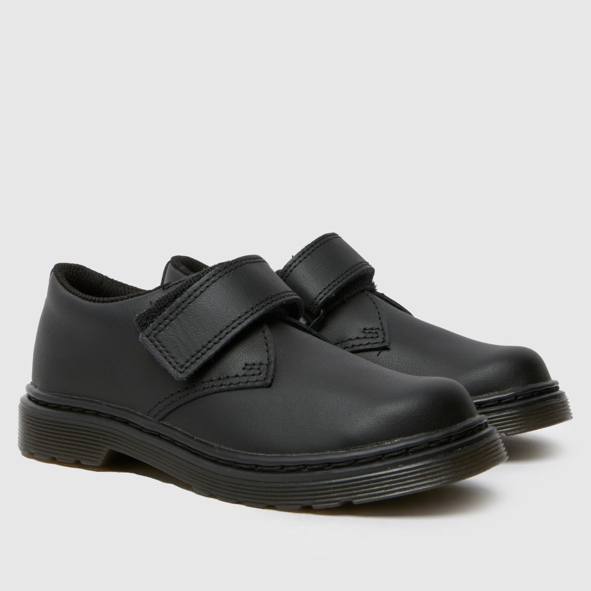 Dr. Martens fekete 1461 Kamron II Mono Fiú Junior Cipő