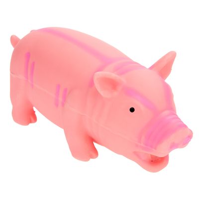 Hundespielzeug Latex-Schwein mit Stimme
