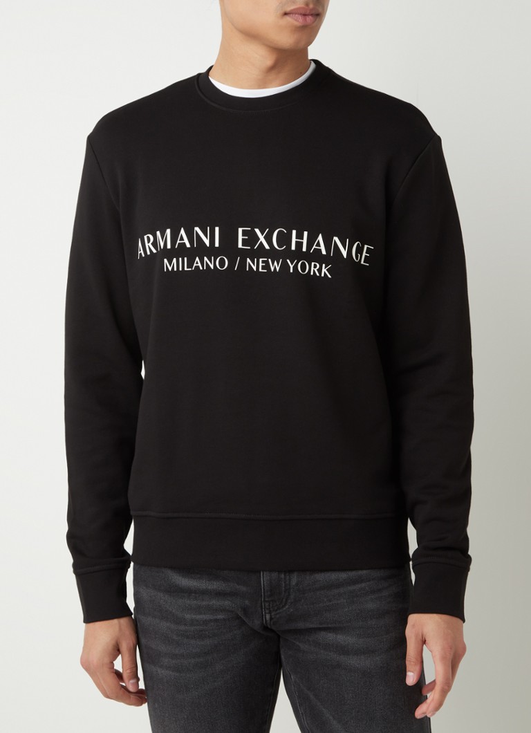 Maglione Armani Exchange con logo stampato