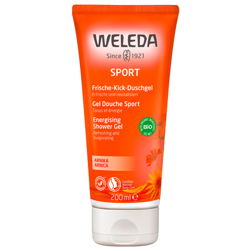 WELEDA Sport Frische-Kick-Duschgel Arnika  200 ml  Duschgel