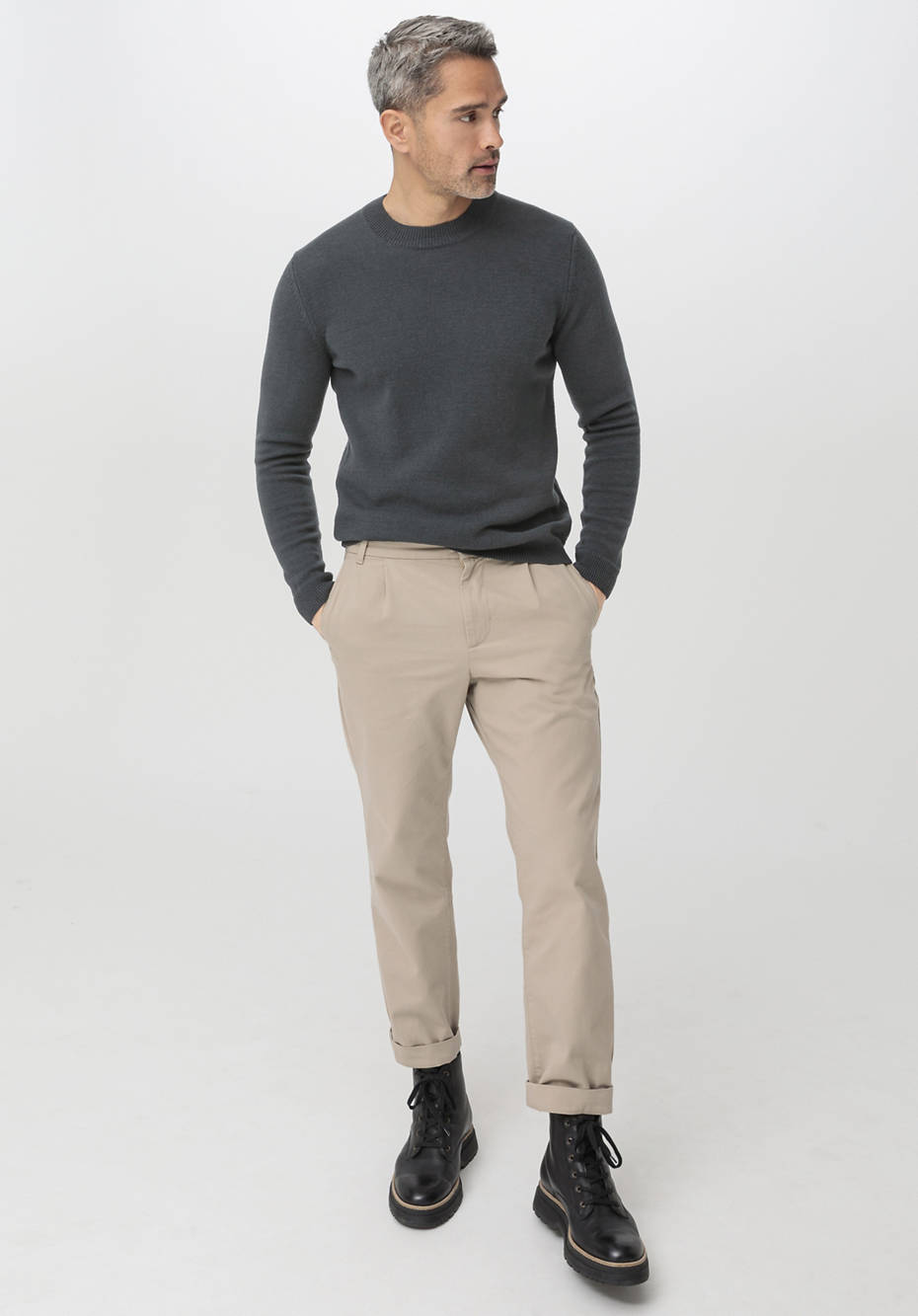 Pullover aus reiner Bio-Lambswool