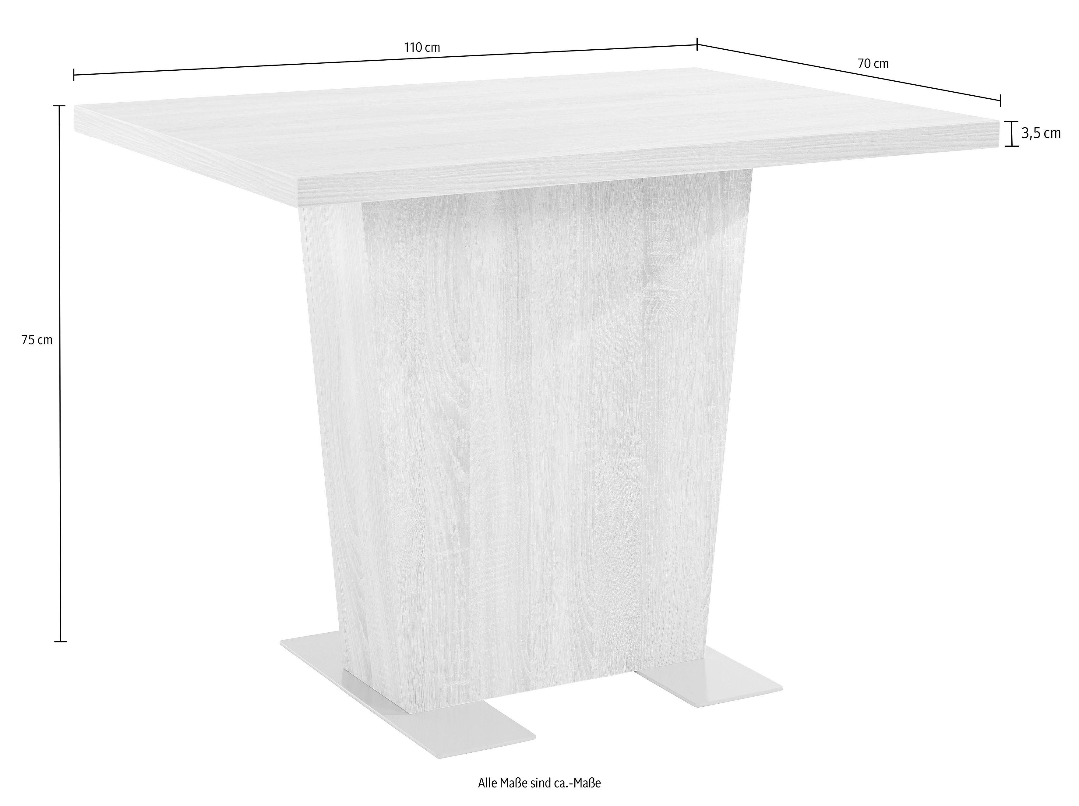 INOSIGN Eckbankgruppe Carola, (Set, 4-tlg)