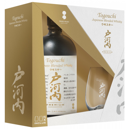 WHISKY TOGOUCHI PREMIUM COFFRET 2 VERRES