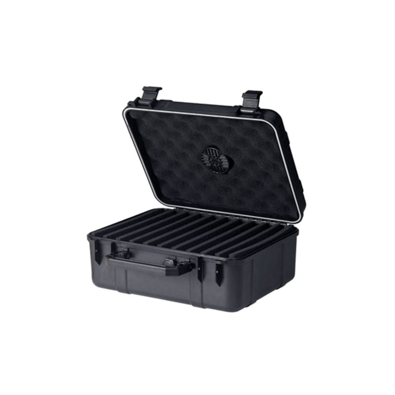 Cigar caddy Reise Humidor für 40 Zigarren schwarz \/ Reise Humidor