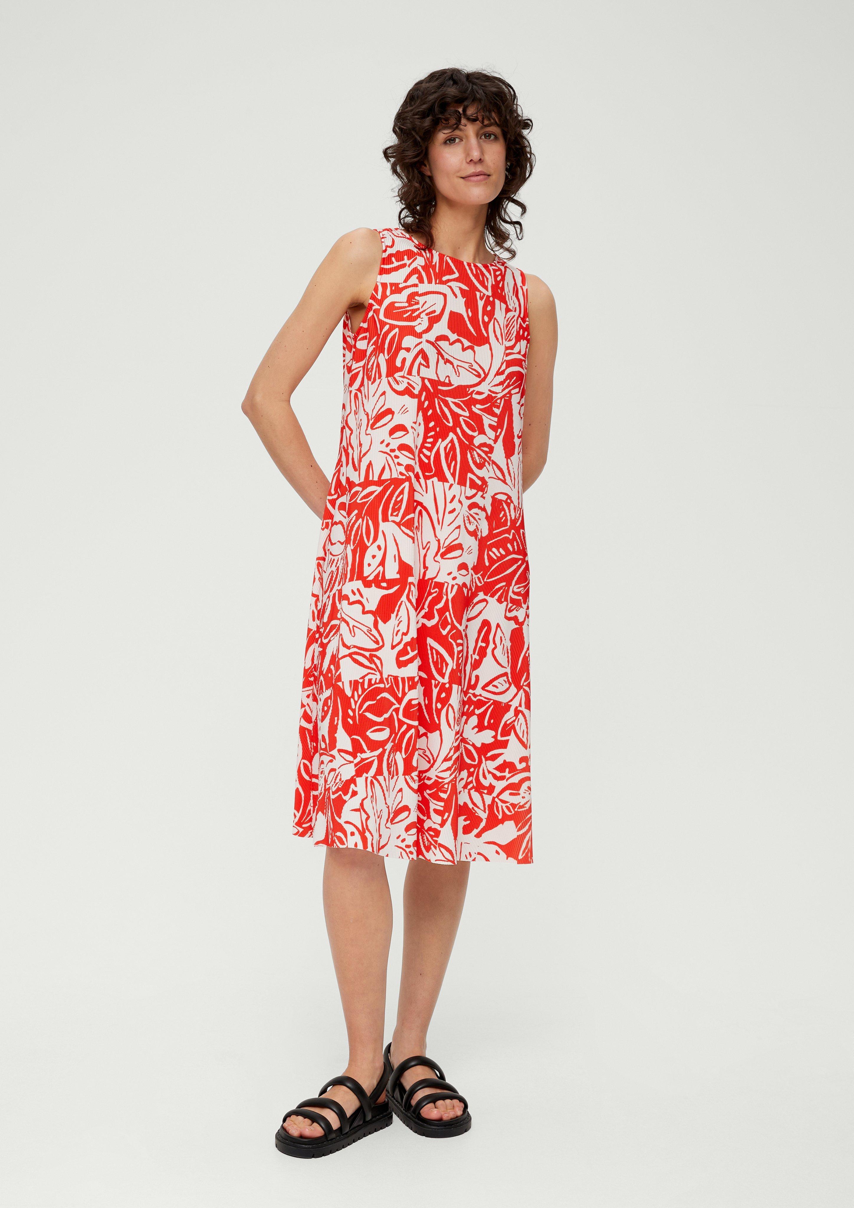 Kleid mit Plisseefalten  2132942-25A0