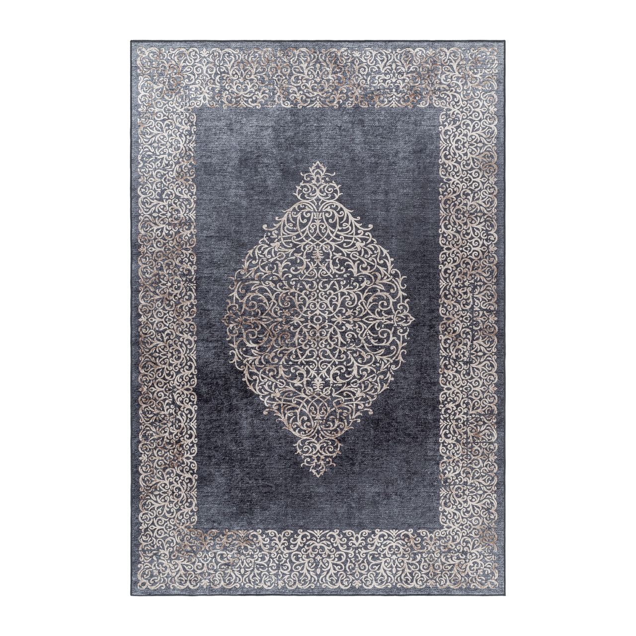 Ayyildiz Teppich, FIESTA 4303, BLACK, 200 x 290 cm