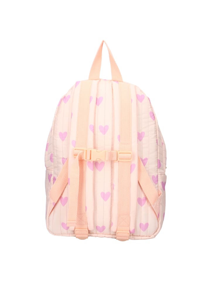 COFI 1453 Kidzroom kinderrucksack – Herz Motiv Rucksack für Kinder in Rosa günstig kaufen 37 cm