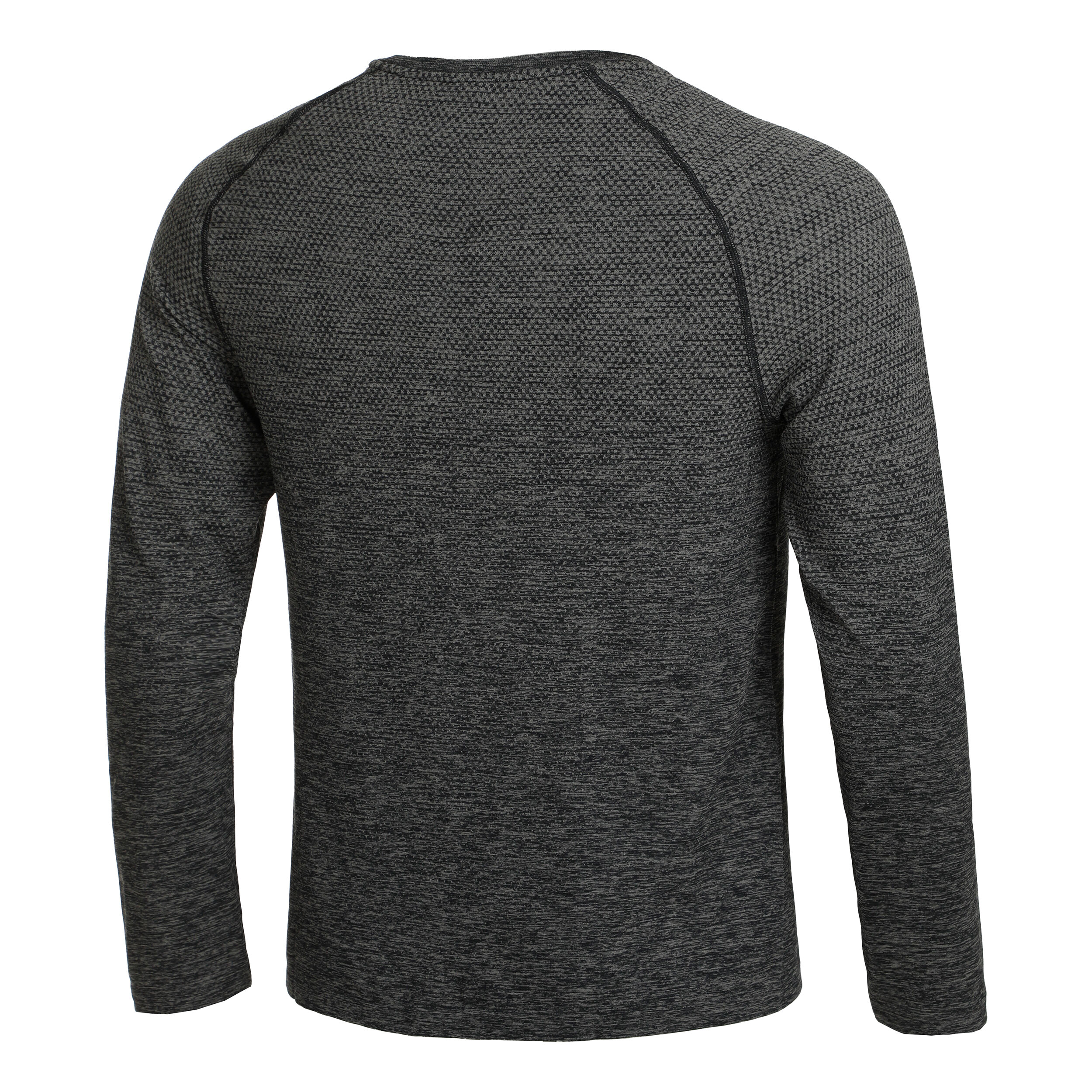Crew Neck Essential Seamless Laufshirt Herren - Grau