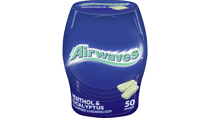 Wrigley's Airwaves® Menthol & Eucalyptus Kaugummi zuckerfrei