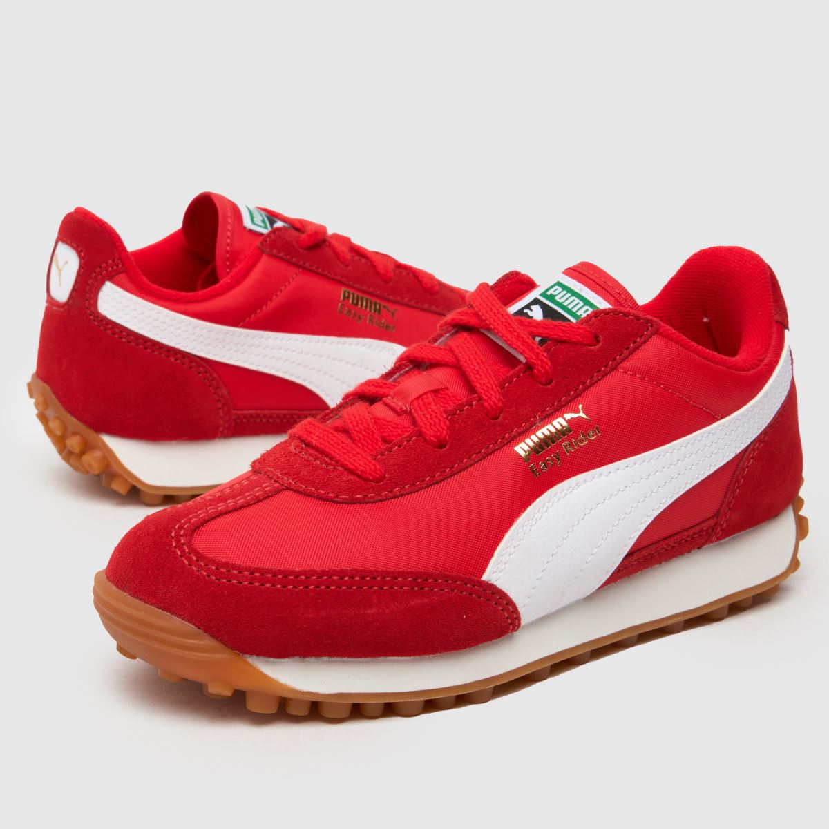 PUMA piros easy rider vintage fiú junior cipők