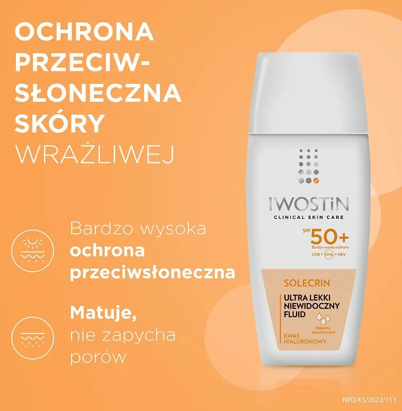 Iwostin Solecrin Ultra Light Facial Fluid SPF50+