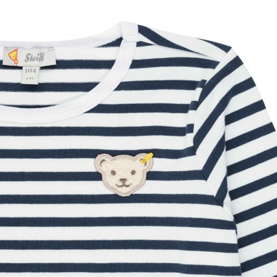 T-Shirt langarm, dunkelblau für Jungs