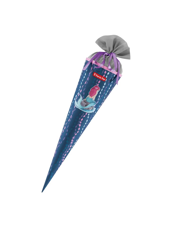 Step by Step Schultüte, mit eingenähtem Bändchen in Mermaid Bella günstig kaufen onesize