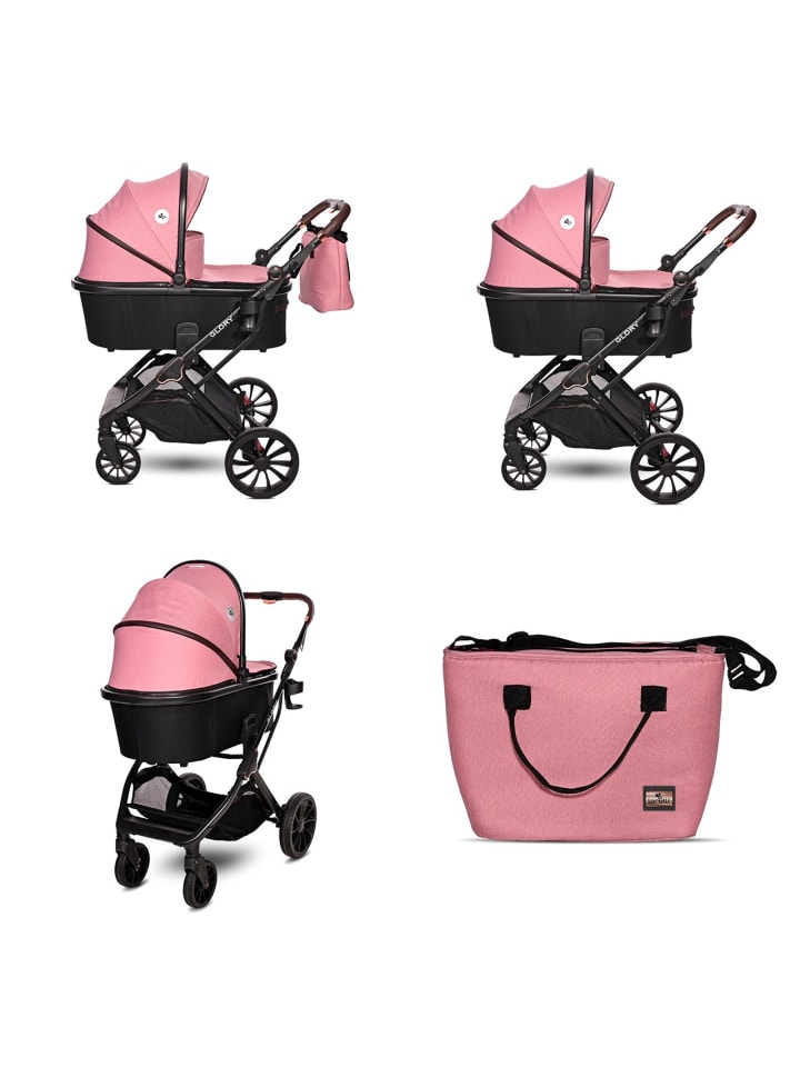 Lorelli Kinderwagen 2 in 1 Glory in rosa günstig kaufen onesize