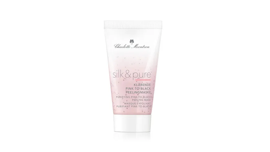 Charlotte Meentzen SILK & PURE Klärende Pink-To-Black Peelingmaske 50 ml