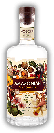 Amazonian Gin Company Small Batch Amazonian Gin Company Small Batch Eine exotische Gaumenfreude. 0,7	 Liter - Vol 41%