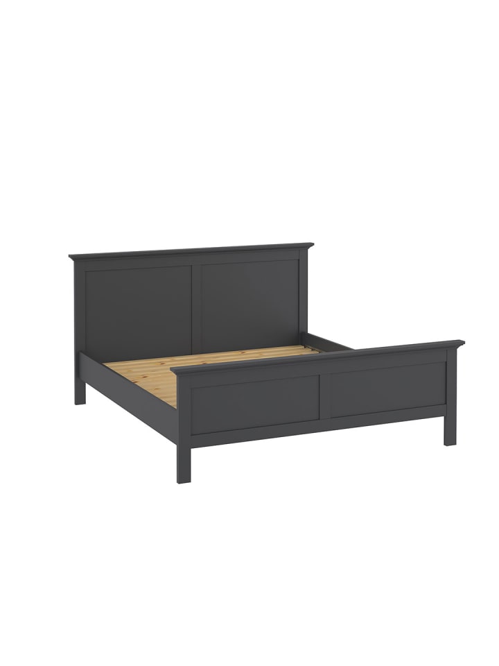 ebuy24 Doppelbett Venedig Grau 179 x 211 cm günstig kaufen onesize