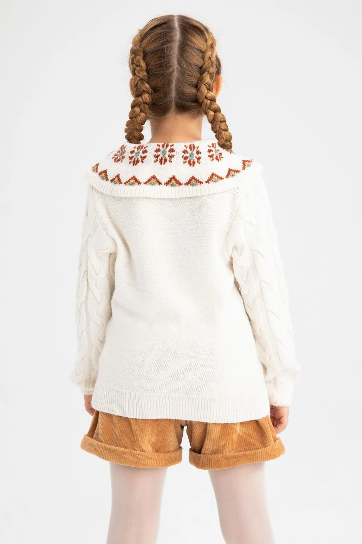 DeFacto  Strickpullover für Mädchen mit normaler Passform
