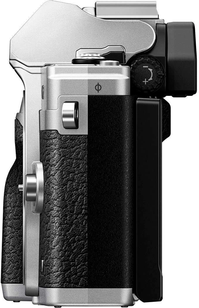 Olympus E-M10 Mark IV Systemkamera (M.Zuiko Digital ED 14‑42mm F3,5-5,6 EZ Pancake, 20,3 MP, Bluetooth, WLAN (WiFi), +BLS-50, F-5AC USB-AC Adapter, USB cable, Shoulder Strap)