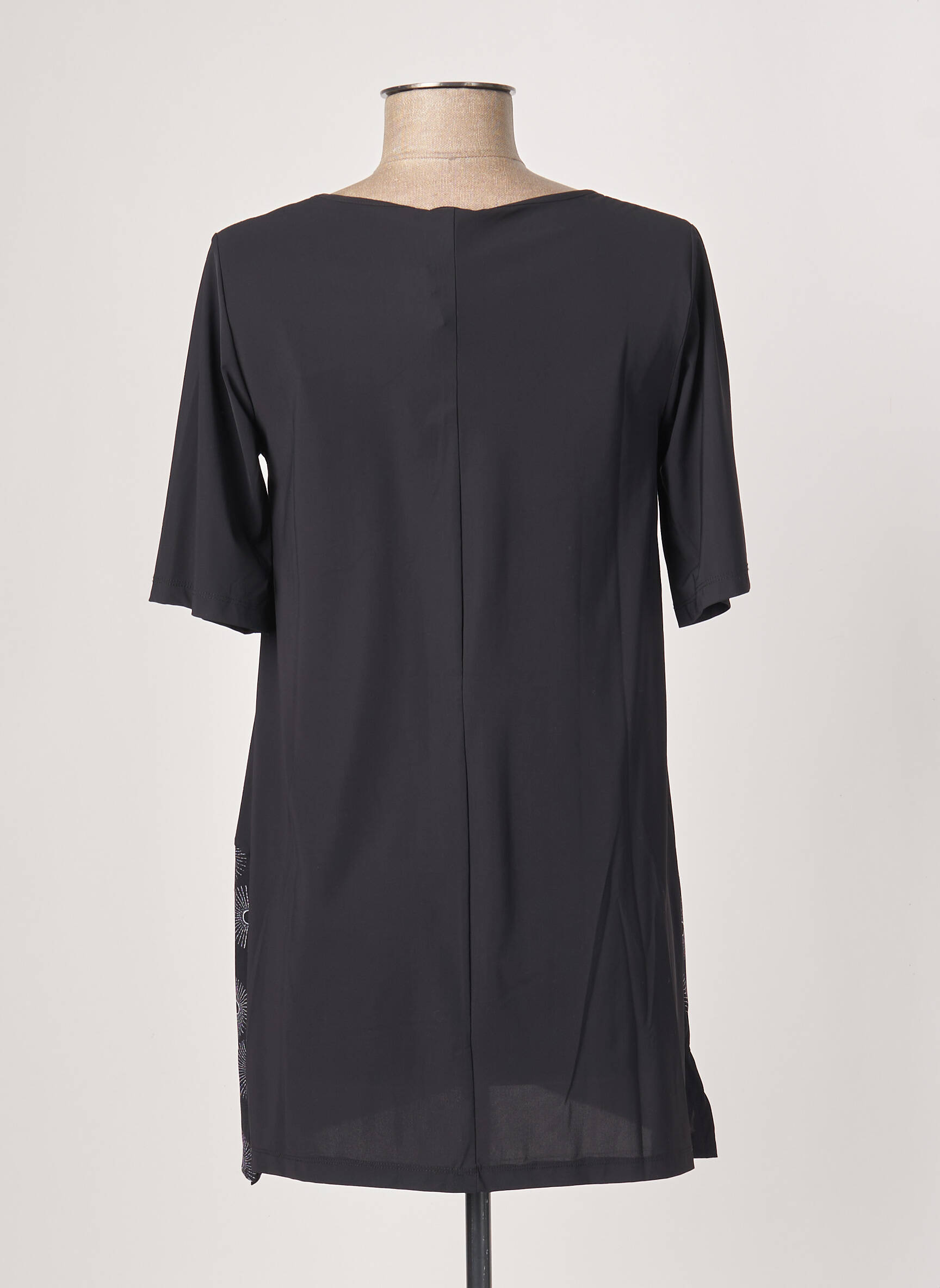 G Oze Tuniquemanchecourte Femme couleur noir
