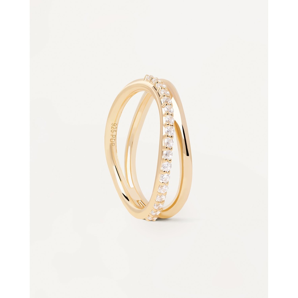 P D Paola Bague pour femme 925 Argent or Bague