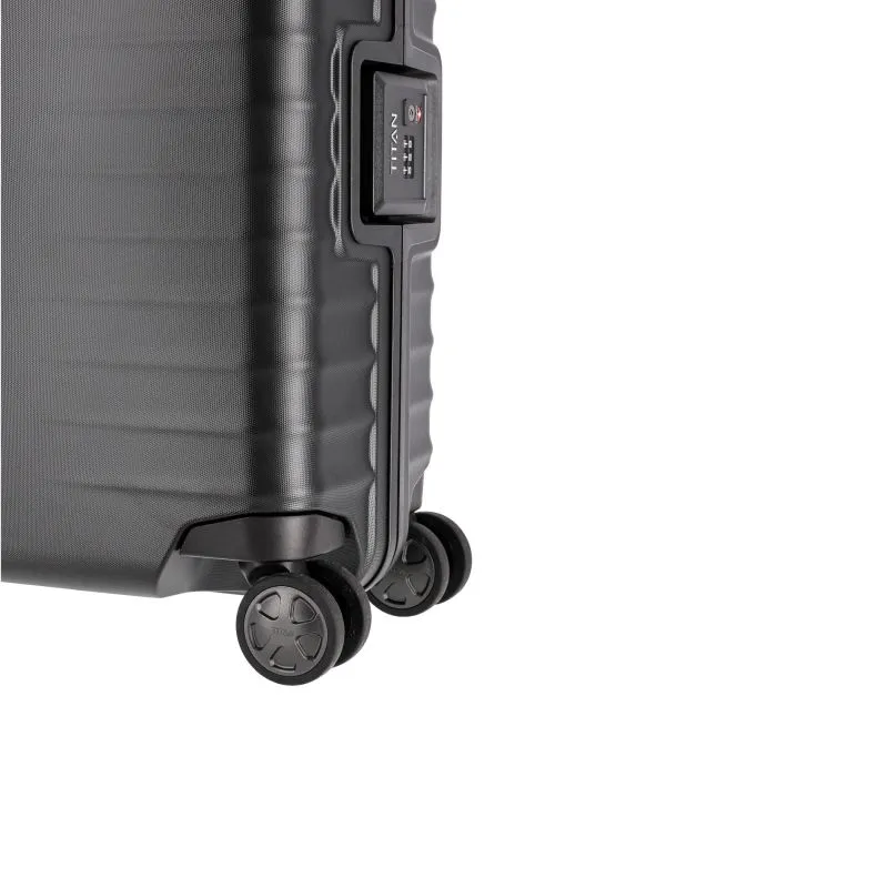 Titan LITRON FRAME 4-Rollen-Trolley L - Schwarz
