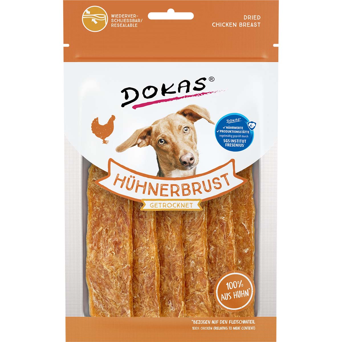 Dokas Hühnerbrust getrocknet günstig kaufen bei ZooRoyal
