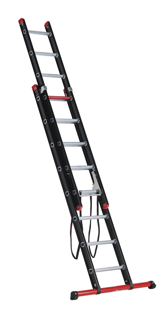 Escada extensível de 3 partes Altrex 123612 ZR3083 Mounter com 3 degraus de 12 polegadas