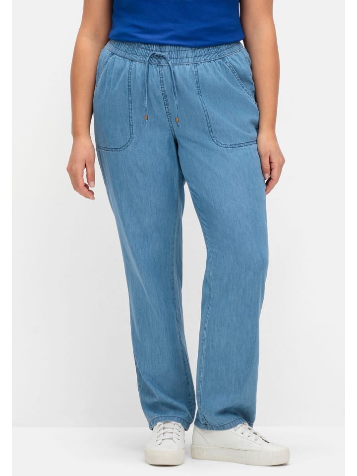sheego Jeans in blue Denim günstig kaufen