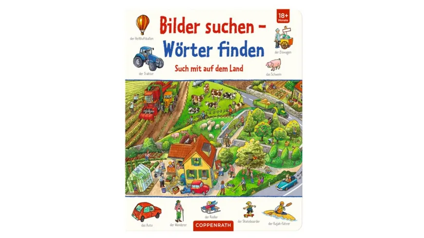 Coppenrath Verlag - Bilder suchen - Wörter finden - Such mit auf dem Land