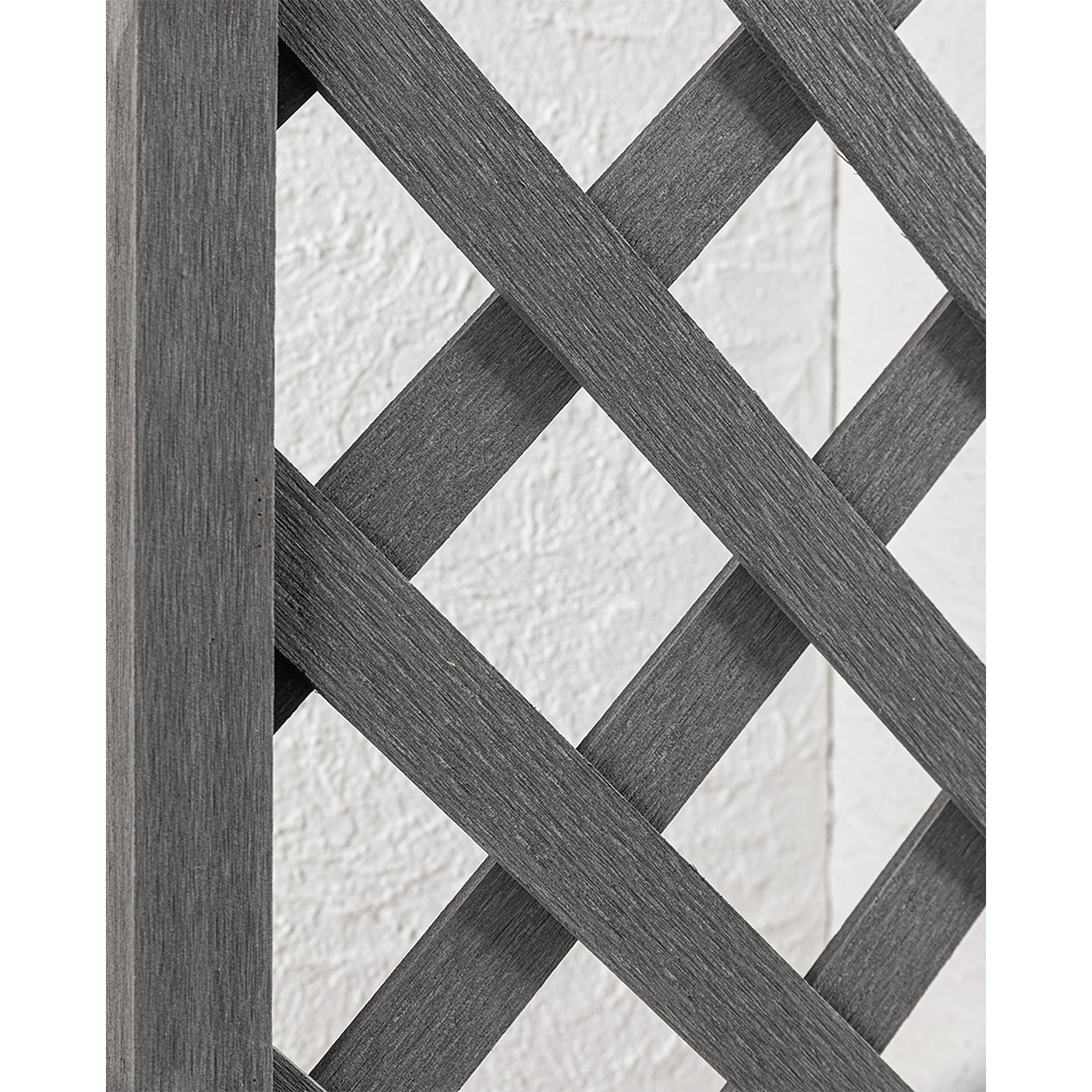 HC Garten & Freizeit WPC-Pflanzgefäß, ca. 65 x 30 x 135 cm