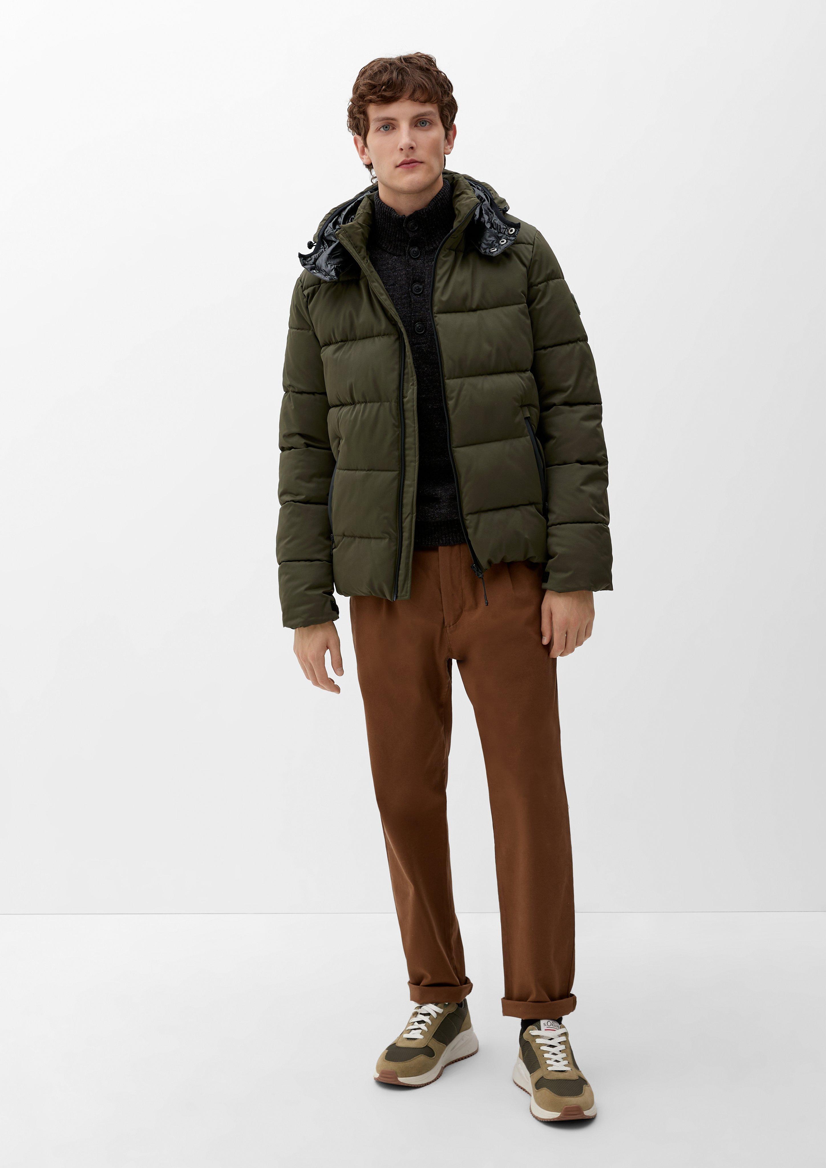 Steppjacke mit abnehmbarer Kapuze  2119422-7940