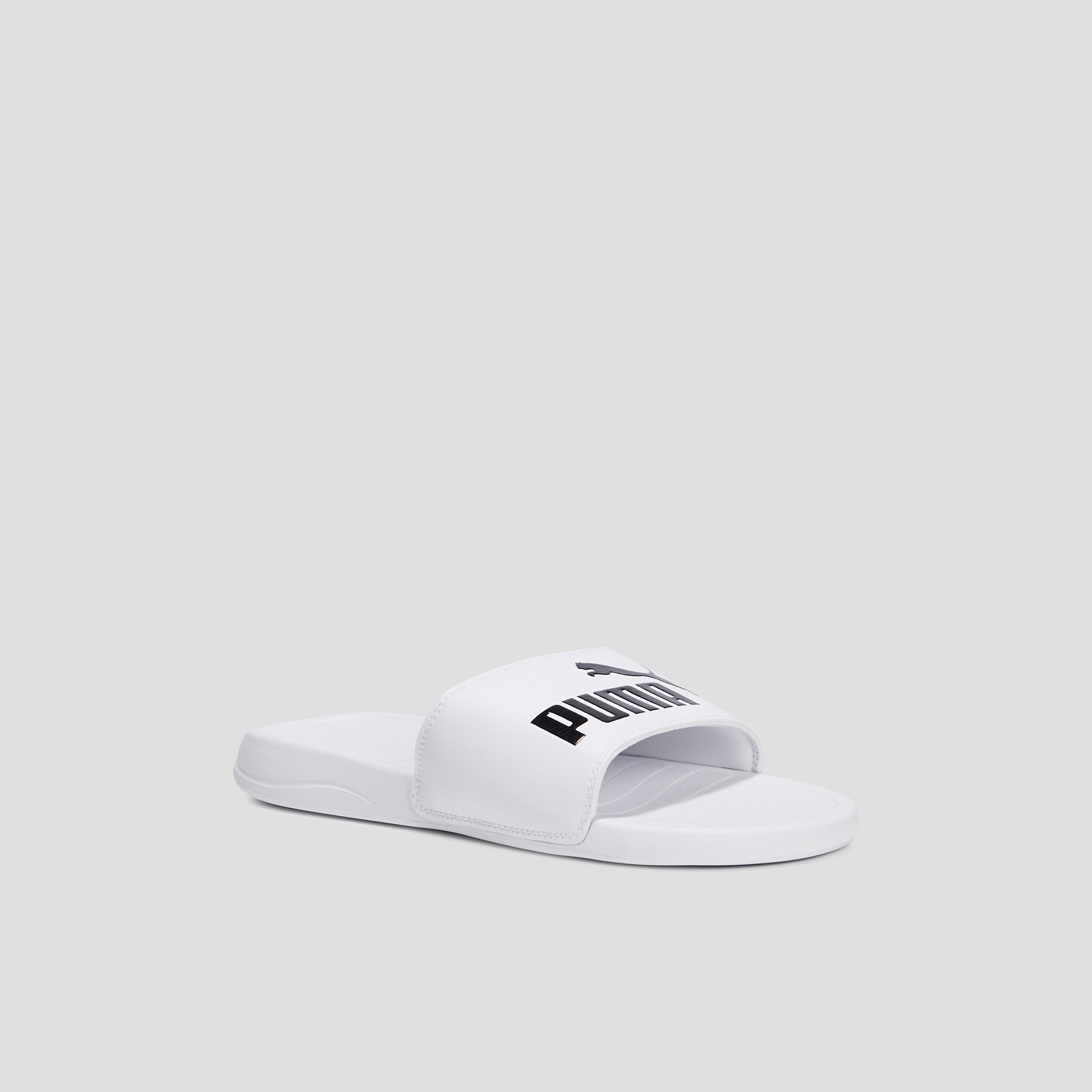 Claquettes Puma blanc homme | La Halle